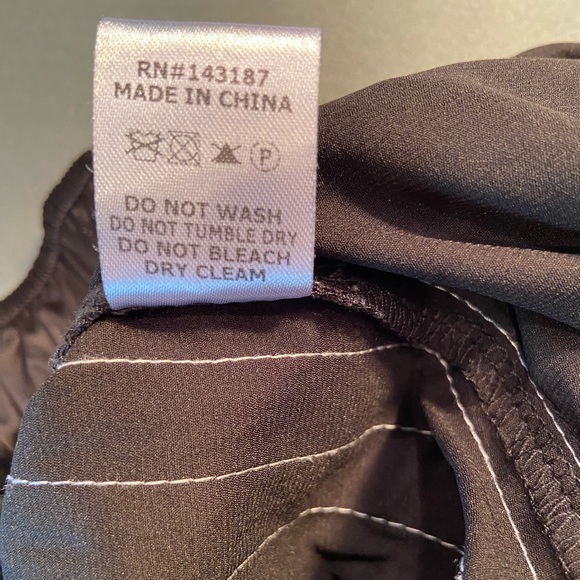 Satin‎ sweat pants, big cuff, Dance&Marvel, sz S - Picture 7 of 7